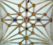 St Mary's church Warwick, ceiling